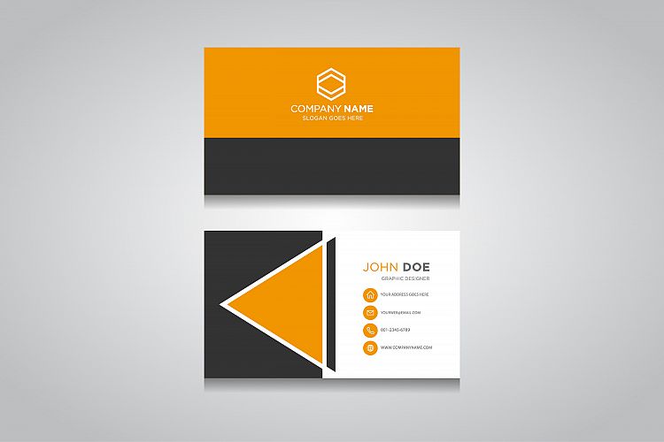 Business Card Template. creative business card