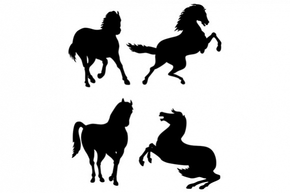 Horse Silhouettes example image 1