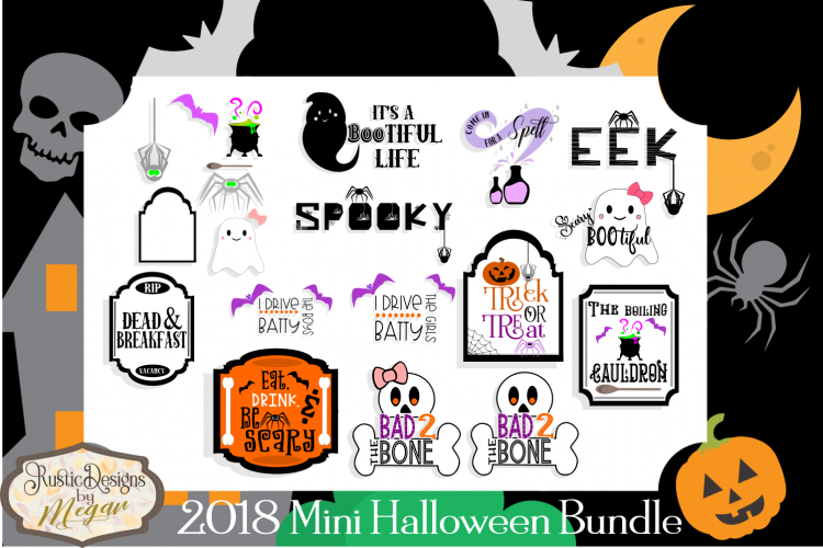 Mini svg bundle, svg, halloween svg bundle, halloween svg