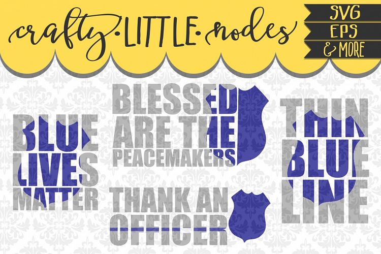 Back The Blue Police Badge BlueLivesMatter Blue Lives Matter SVG DXF AI EPS PNG (Transparent)