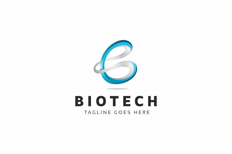 Biotech B Letter Logo