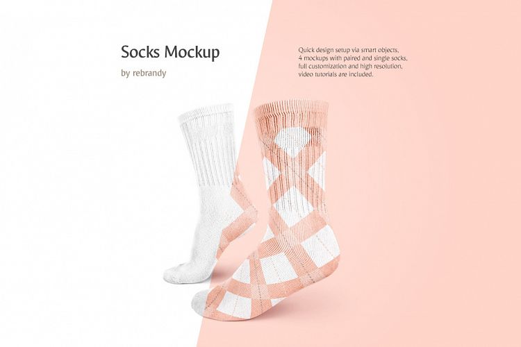 Socks Mockup