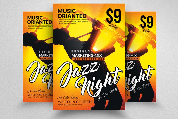 Jazz Night Flyer / Poster