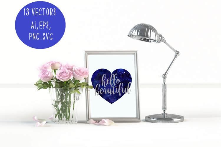 SP Vinyl Hello Beautiful Sublimation Bundle