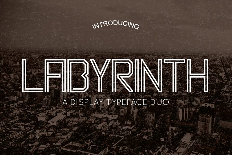 Labyrinth Typeface