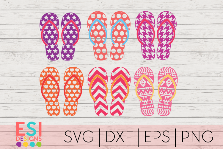 Beach SVG | Summer SVG| Flip Flop SVG | SVG, DXF, EPS   PNG