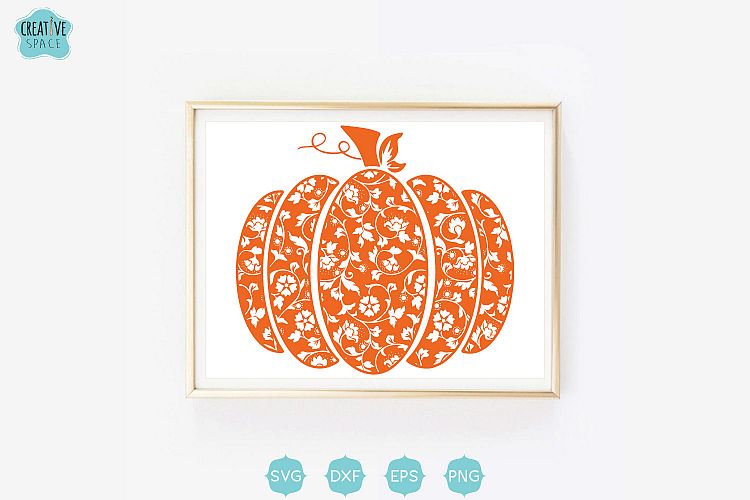 Lace Pumpkin svg