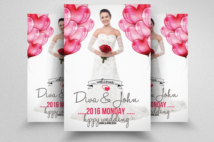 Wedding Invitation Flyer