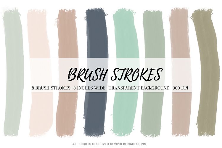 Brush Strokes, Digital Brush Strokes