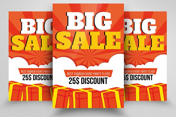 Big Sale Offer Promotion Flyer