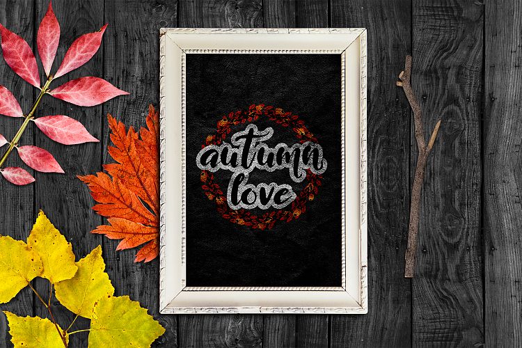 Autumn Scene Mock-up 6