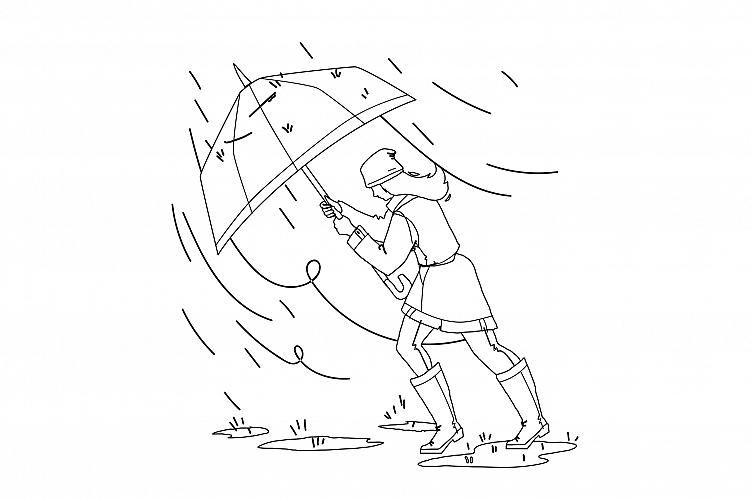Umbrella Vector Image 17