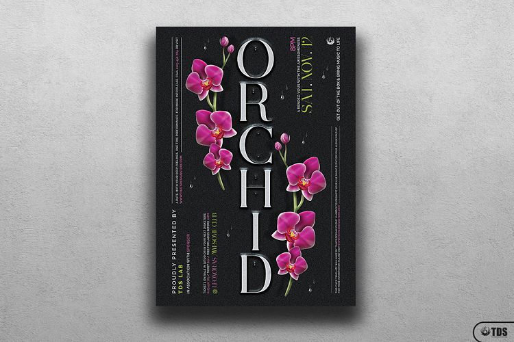 Orchid Flyer Template example image 1