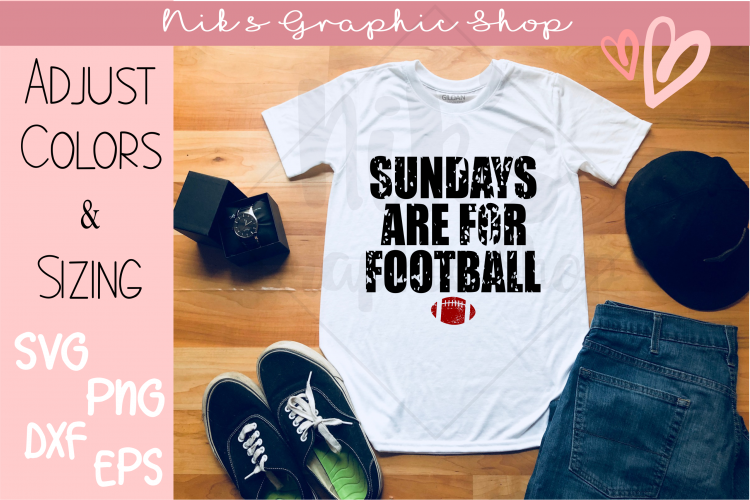 Football Svg, Sunday Football Svg, Football Shirt Svg