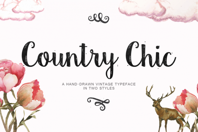 Country Chic Script