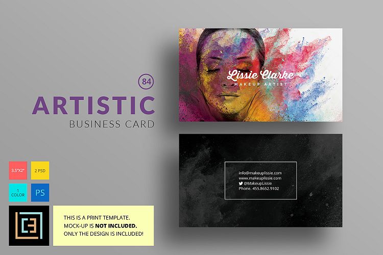 Artistic Business Card - BC084