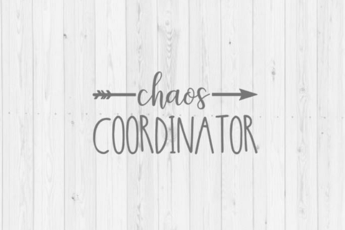 Chaos coordinator SVG, mom svg, instant download, digital download, quotes, Cricut, SVG, cut file, PNG, Silhouette, dxf