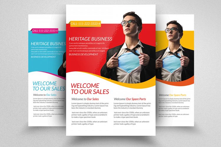 Business Solution Consultant Flyer Template