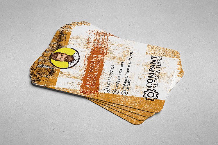 Grunge Business Card