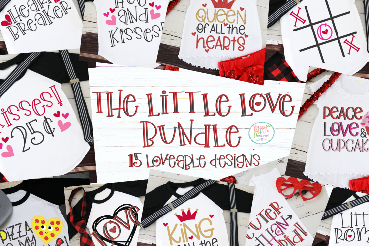 The Little Love Bundle SVG DXF EPS PNG