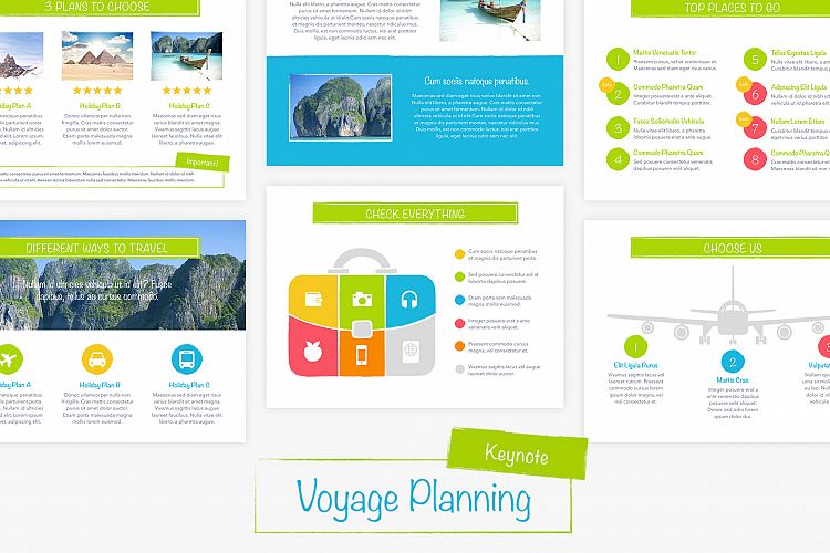 Voyage Keynote Template