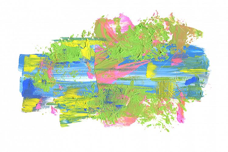 Abstract acrylic and watercolor painted background. Texture