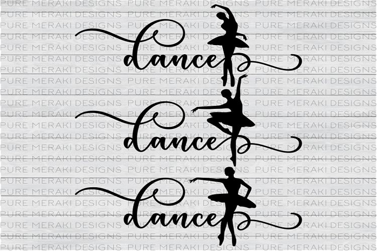 Dance Ballerina SVG Set