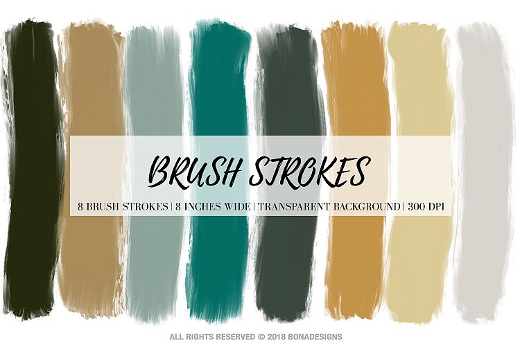 Brush Strokes, Digital Brush Strokes