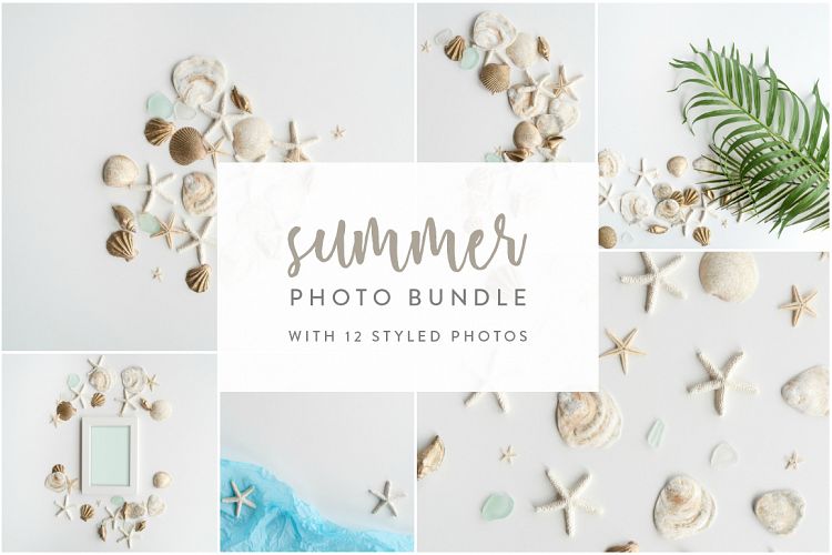 Summer Photo Bundle - Seashells