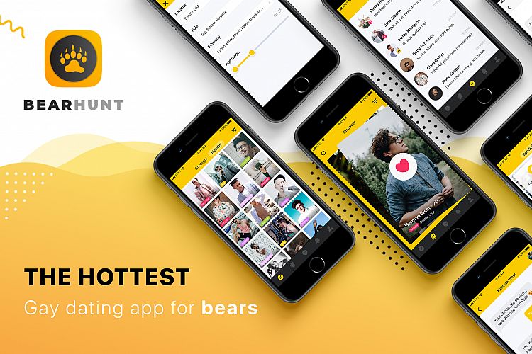 Gay Dating Mobile UI Kit