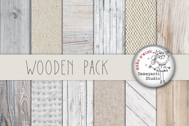 Wood digital paper, wood background, white wood texture, rustic wood, wood scrapbook paper and burlap papers, planner sticker, white wood