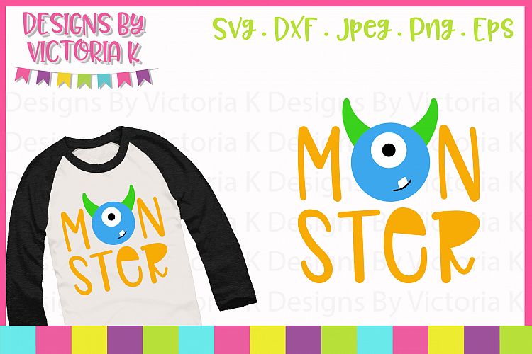 Monster, Halloween, SVG, DXF, PNG