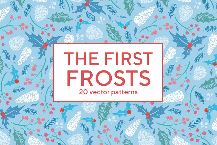 The first frosts patterns collection