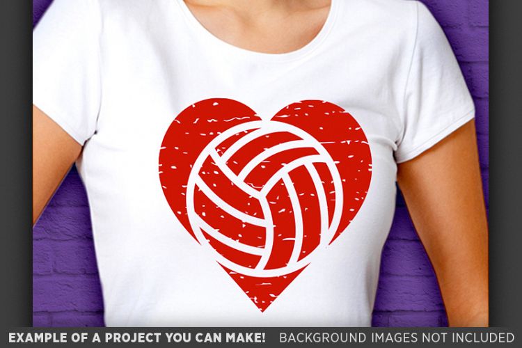 Download Volleyball Heart SVG File - Volleyball Heart Shirt Svg 3007 (86329) | SVGs | Design Bundles