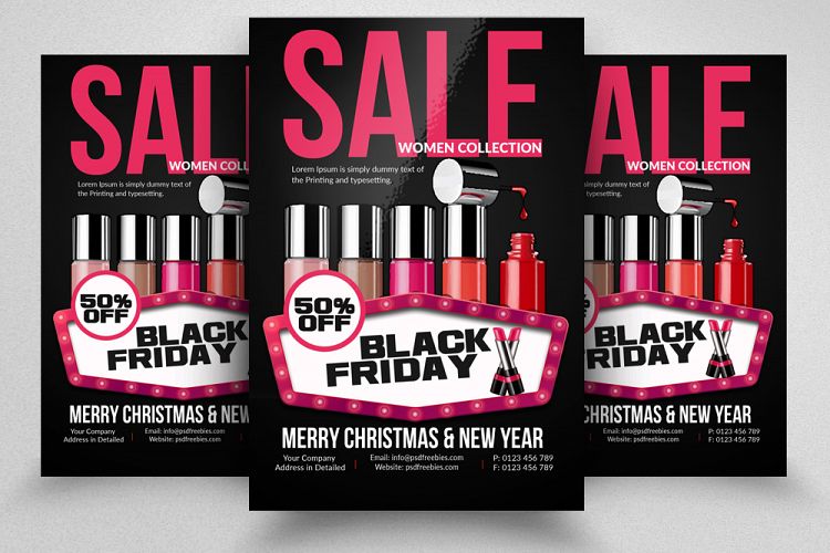 Black Friday Sale Offer Flyer