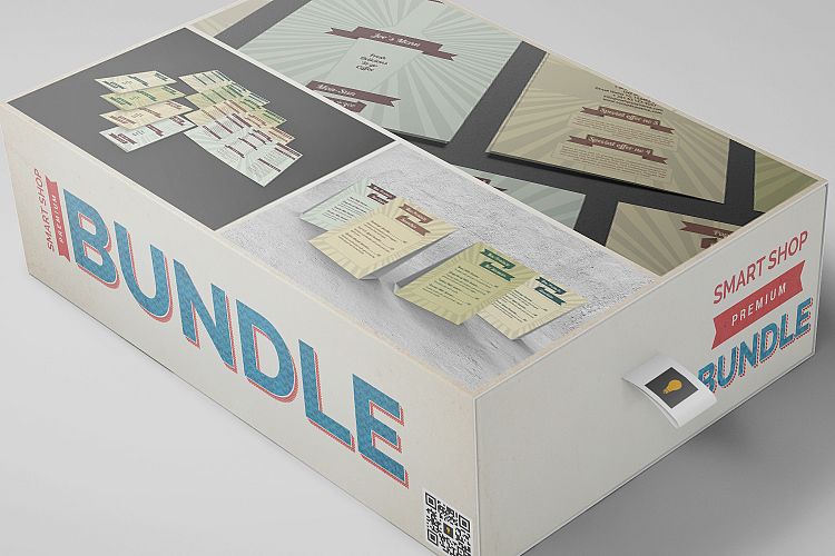 Retro Coffee Shop Menu Bundle 60% SAVINGS