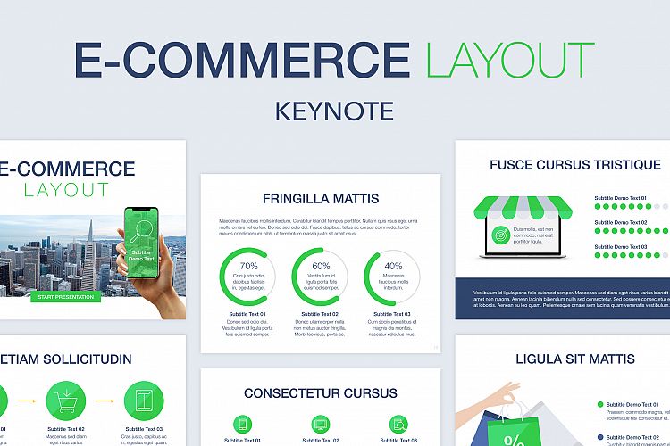 E-Commerce Keynote Template