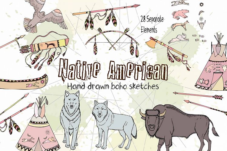 Native American Clip Art