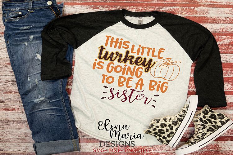 This Little Turkey Is Going To Be A Big Sister, Thanksgiving