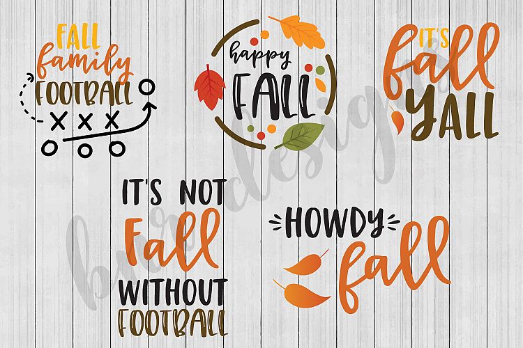 Fall SVG Bundle, SVG File, DXF File, SVG Bundle