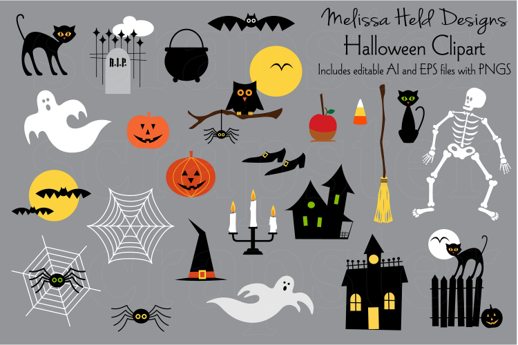 Halloween Clipart Graphics