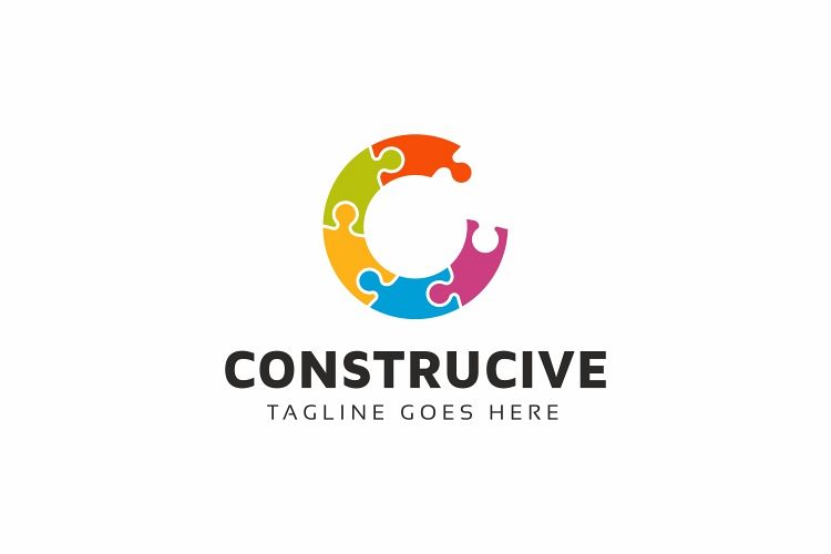 Construcive C Letter Logo