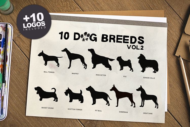 10 Dog Breeds vol.2 + Bonus