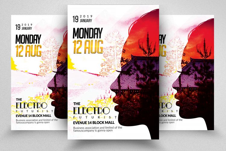 Electro Party Flyer