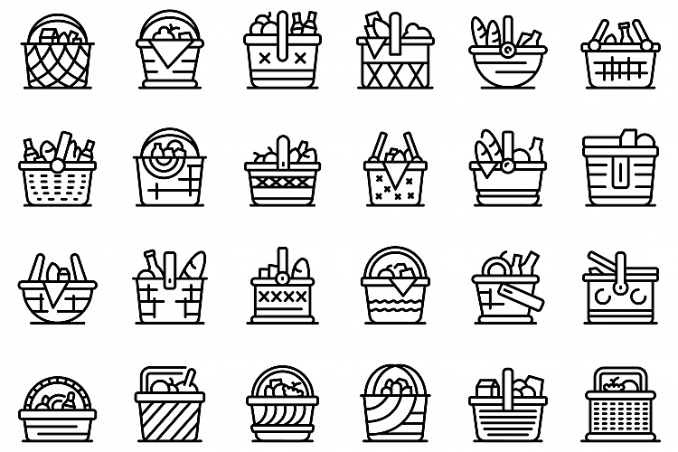 Apple Basket Clipart Image 10