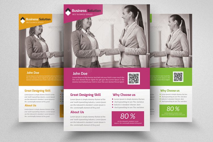 Investment Management Business Flyer