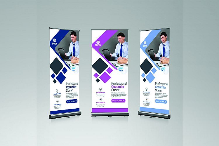 business roll-up banner