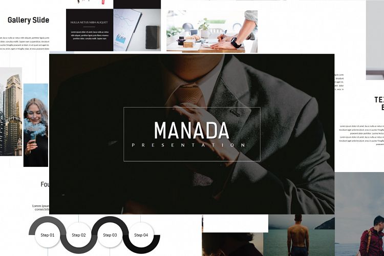Manada MNML Powerpoint Template