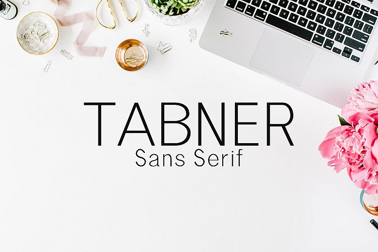 Tabner Sans Serif Typeface