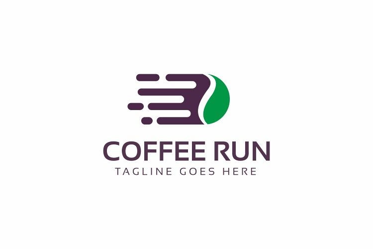 Coffee Running Logo